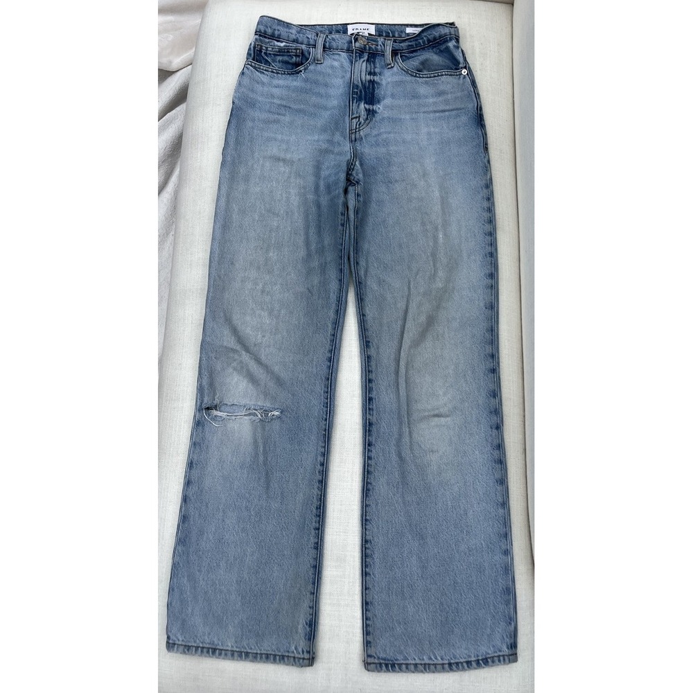 FRAME  Le Pixie Jane 26 Women's Jeans Light Wash High Rise (26 X 30)